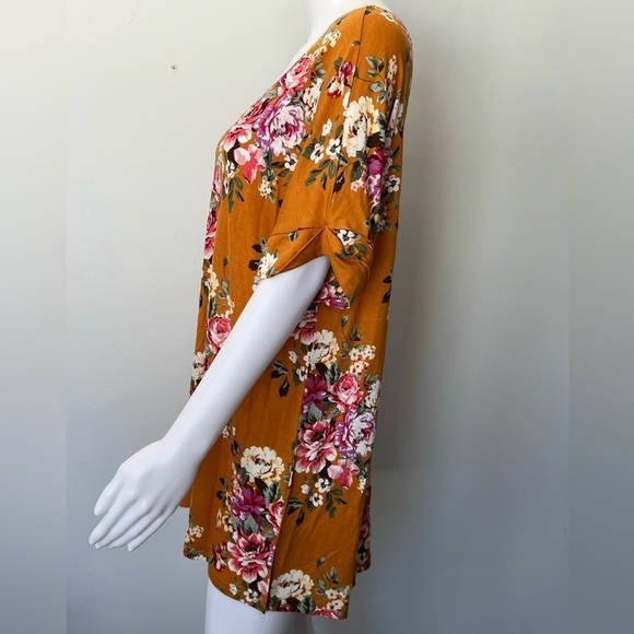 Niloufo - Womens Floral Print Top Sz XL - Picture 5 of 8